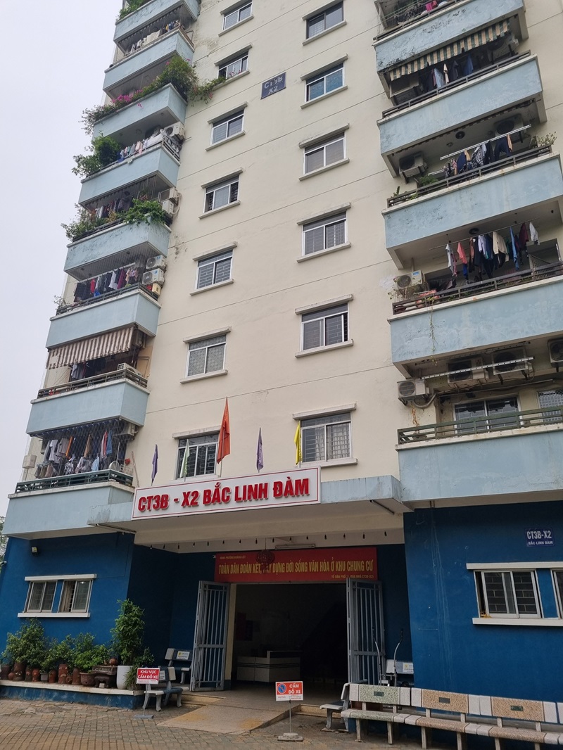Chính chủ cần bán căn hộ nhà thương mại của HUD, KĐT Linh Đàm, đường Bằng Liệt, Phường Hoàng Liệt, Hoàng Mai, Hà Nội.
