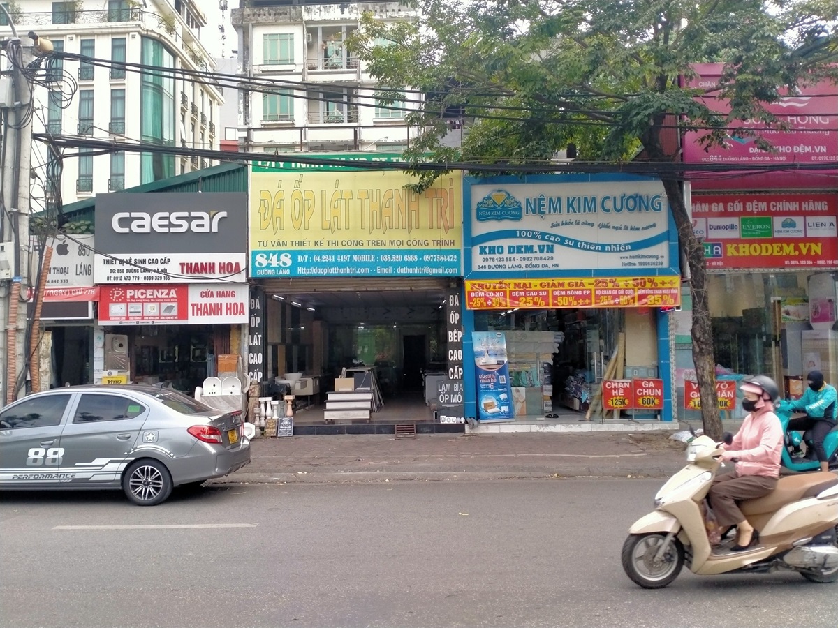 Chính chủ cho thuê cửa hàng tại 848 Đường Láng, Phường Láng Hạ, Đống Đa, Hà Nội.