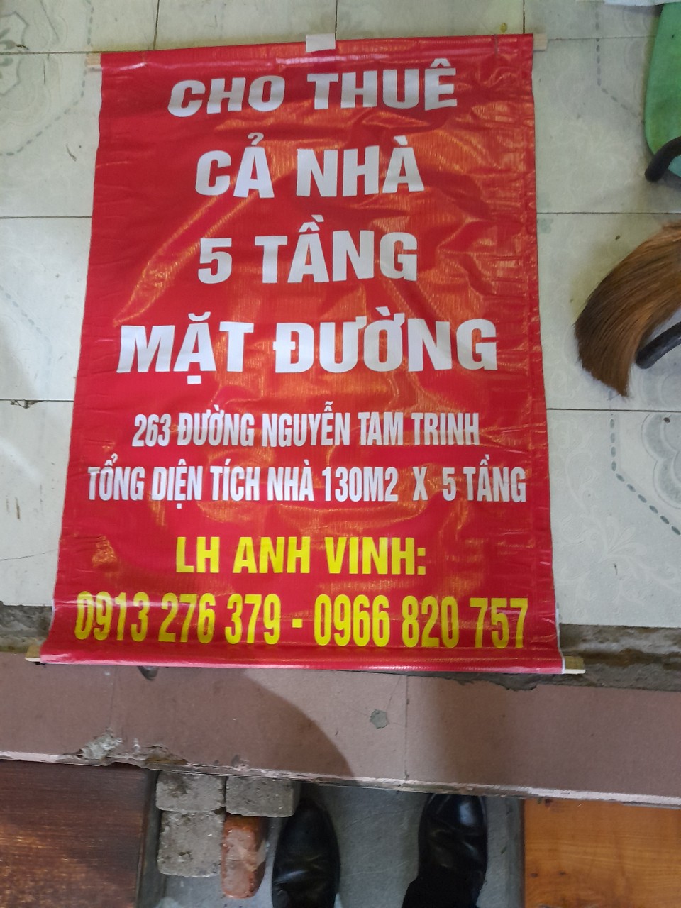 cho thuê nhà mặt đường số 263 Đường Tam Trinh, Phường Yên Sở, Hoàng Mai, Hà Nội