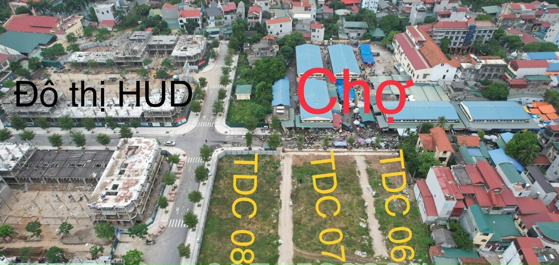 Chính chủ nhờ bán lô đất đấu giá cổng sau chợ , khu đô thị HUD Thị Xã Sơn Tây - HN