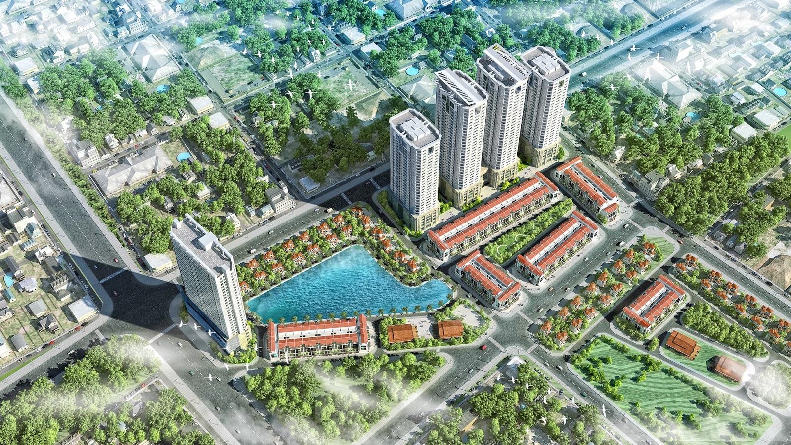 hính chủ cho thuê nhà liền kề LS10 FLC Garden City, Phường Đại Mỗ, Nam Từ Liêm, Hà Nội.